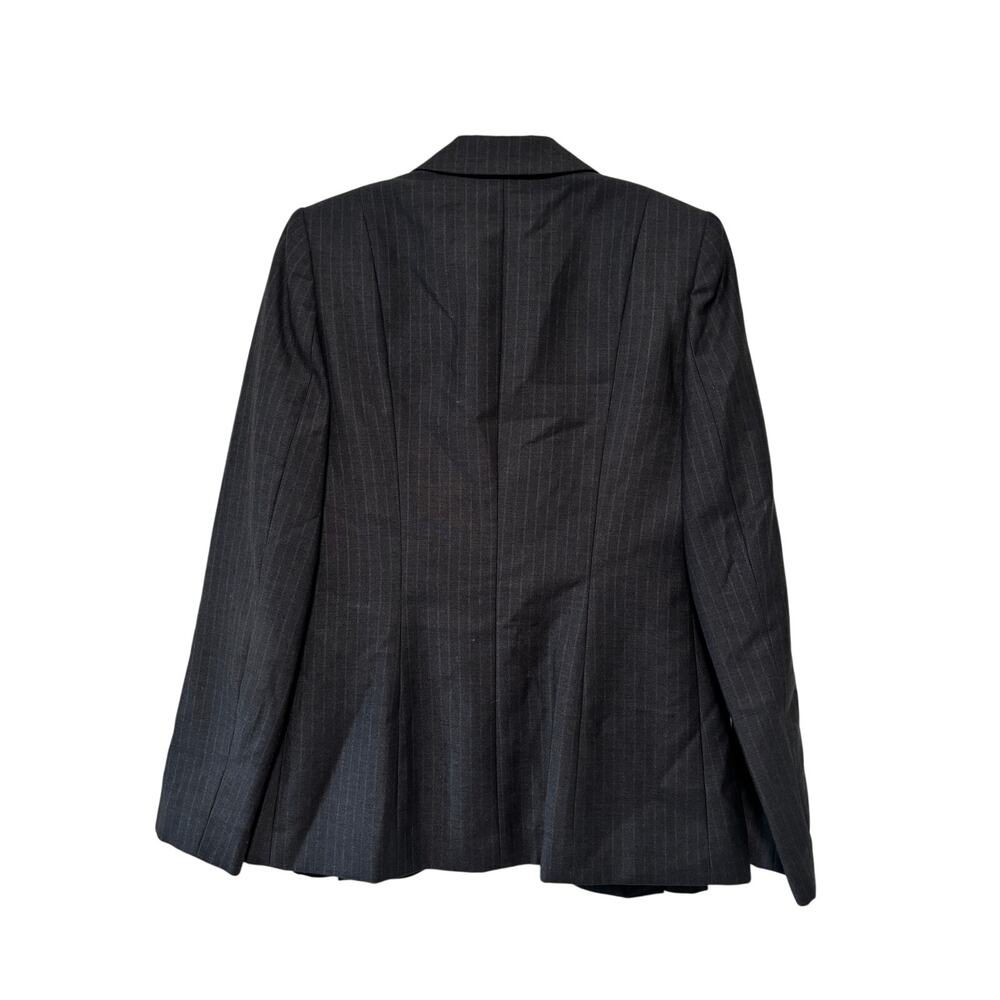 Calvin Klein Dark Gray Pinstripe Blazer Size 2 - Picture 11 of 11